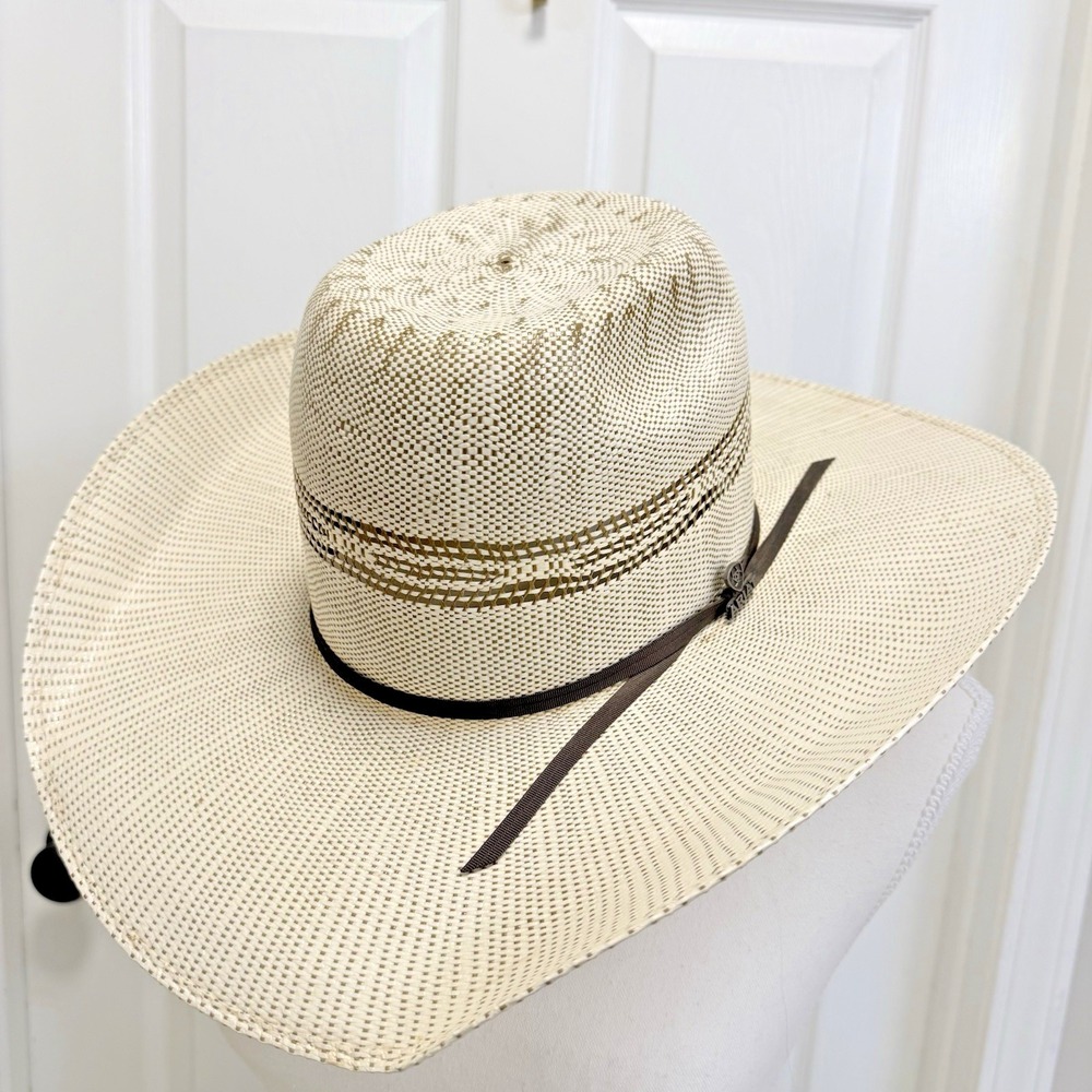 Ariat 7 1/4 Men's Bangora White Western Hat A73102